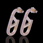 Venetian Glam Gold-Filled Hoop Earrings