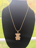 Teddy Bear Gold Filled Chain (Large Teddy)