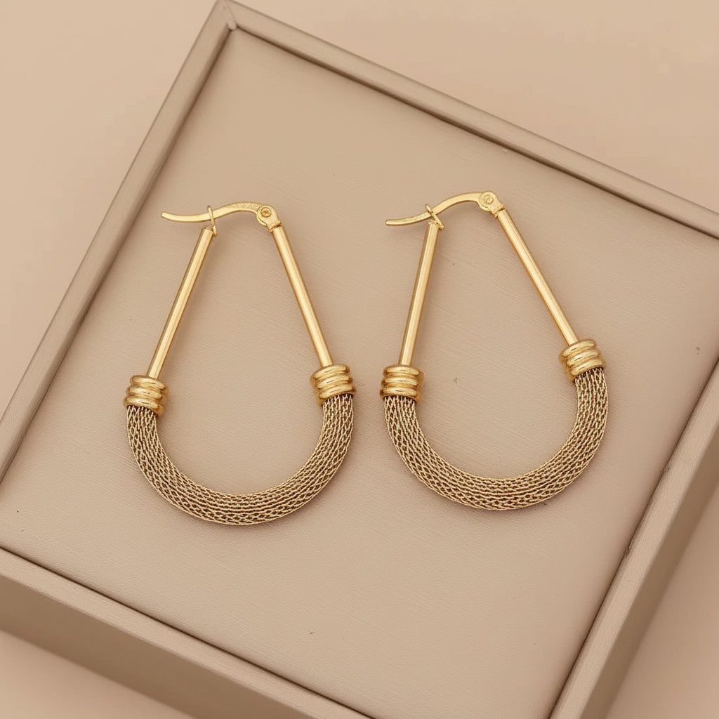 Chunky Stainless steel hoop