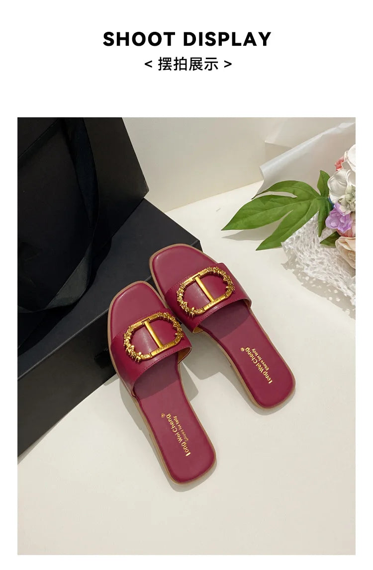 Women’s Elegant Summer Slide Sandals