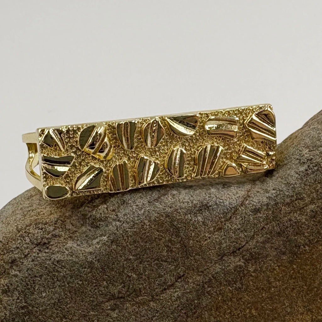 Men’s 14K Gold Double Finger Ring