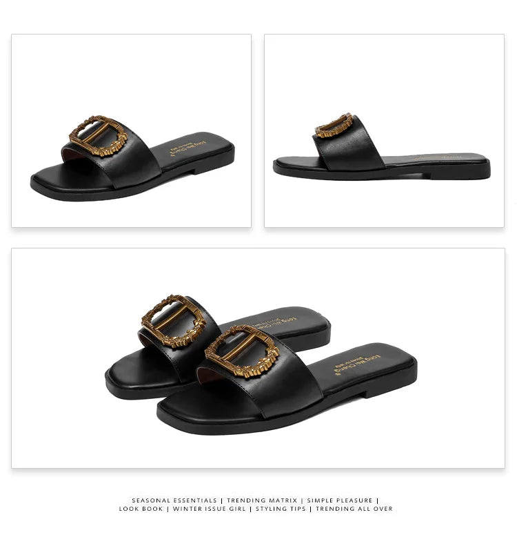 Women’s Elegant Summer Slide Sandals