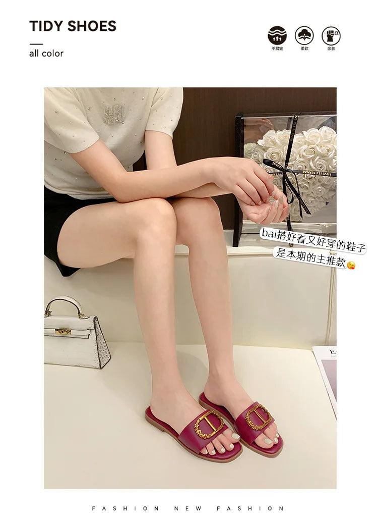 Women’s Elegant Summer Slide Sandals