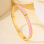 Sparkling Zirconia Stackable Bracelet Set