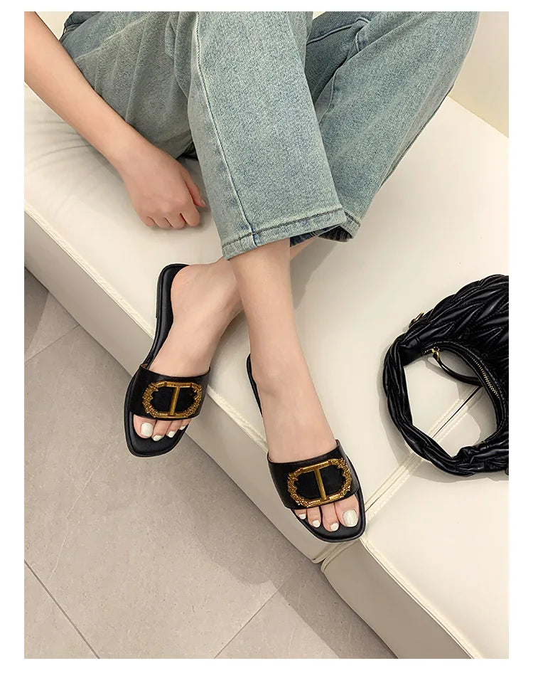 Women’s Elegant Summer Slide Sandals