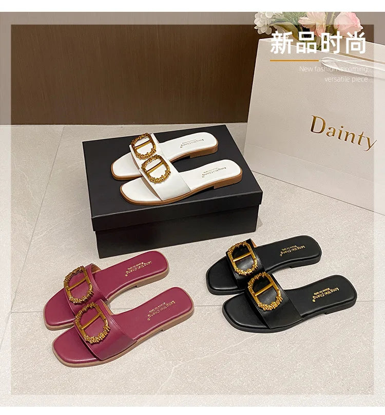 Women’s Elegant Summer Slide Sandals