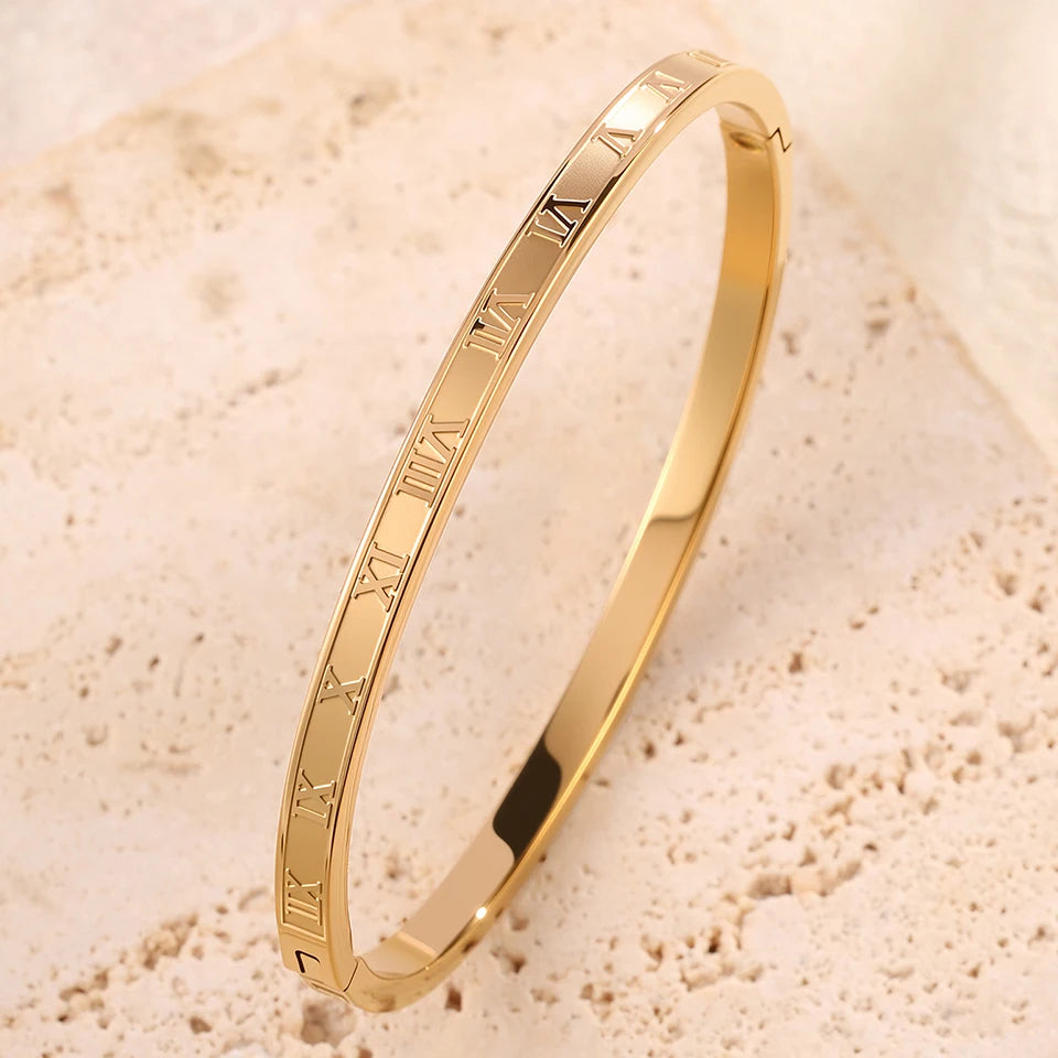 Sparkling Zirconia Stackable Bracelet Set