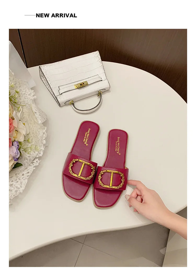 Women’s Elegant Summer Slide Sandals