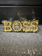 14k Gold Plated Double Finger Nugget Ring