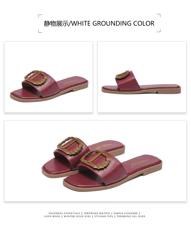 Women’s Elegant Summer Slide Sandals
