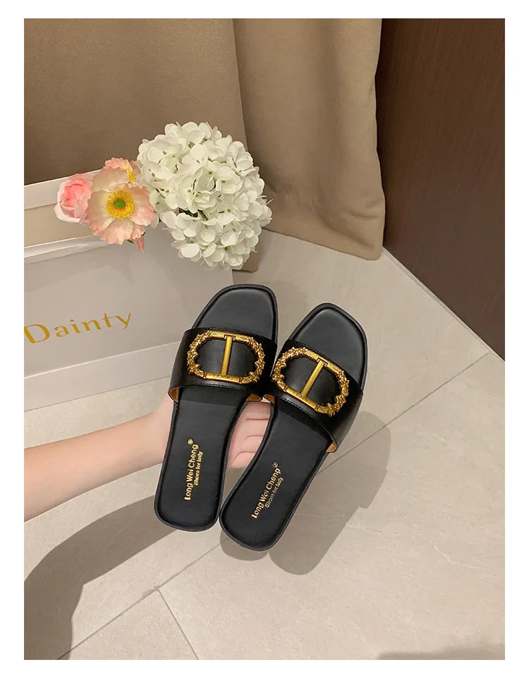 Women’s Elegant Summer Slide Sandals
