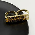 Men’s 14K Gold Double Finger Ring