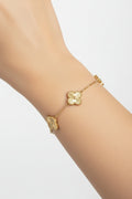 Clover Gold Stainless Steel bracelet