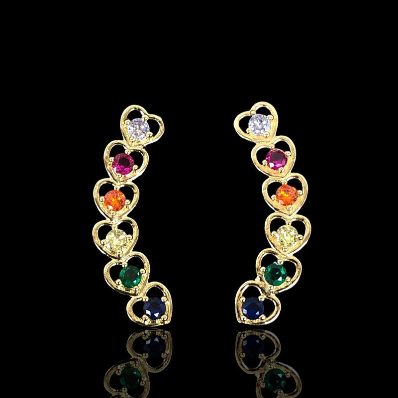 Oro Laminado Ole Earrings