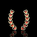 Oro Laminado Ole Earrings
